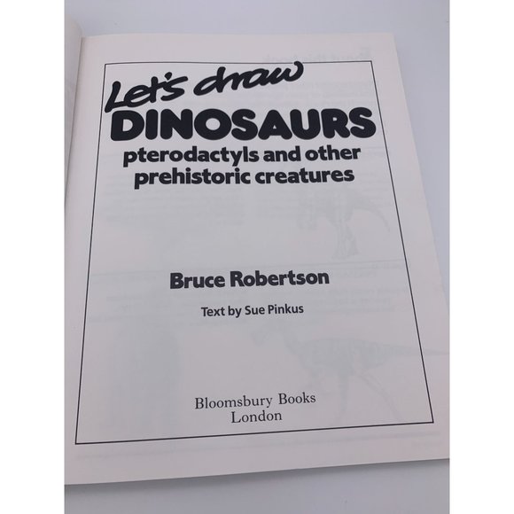 Let's Draw Dinosaurs - Bruce Robertson - 1993 - Picture 5 of 7